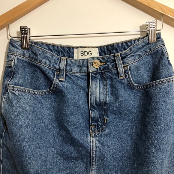 BDG Denim Pencil Mini skirt size M - Picture 5 of 8